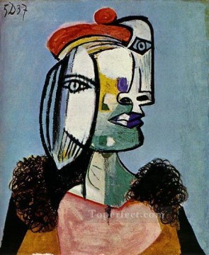 Pablo Picasso Painting - Retrato de una mujer 1 1937 Pablo Picasso